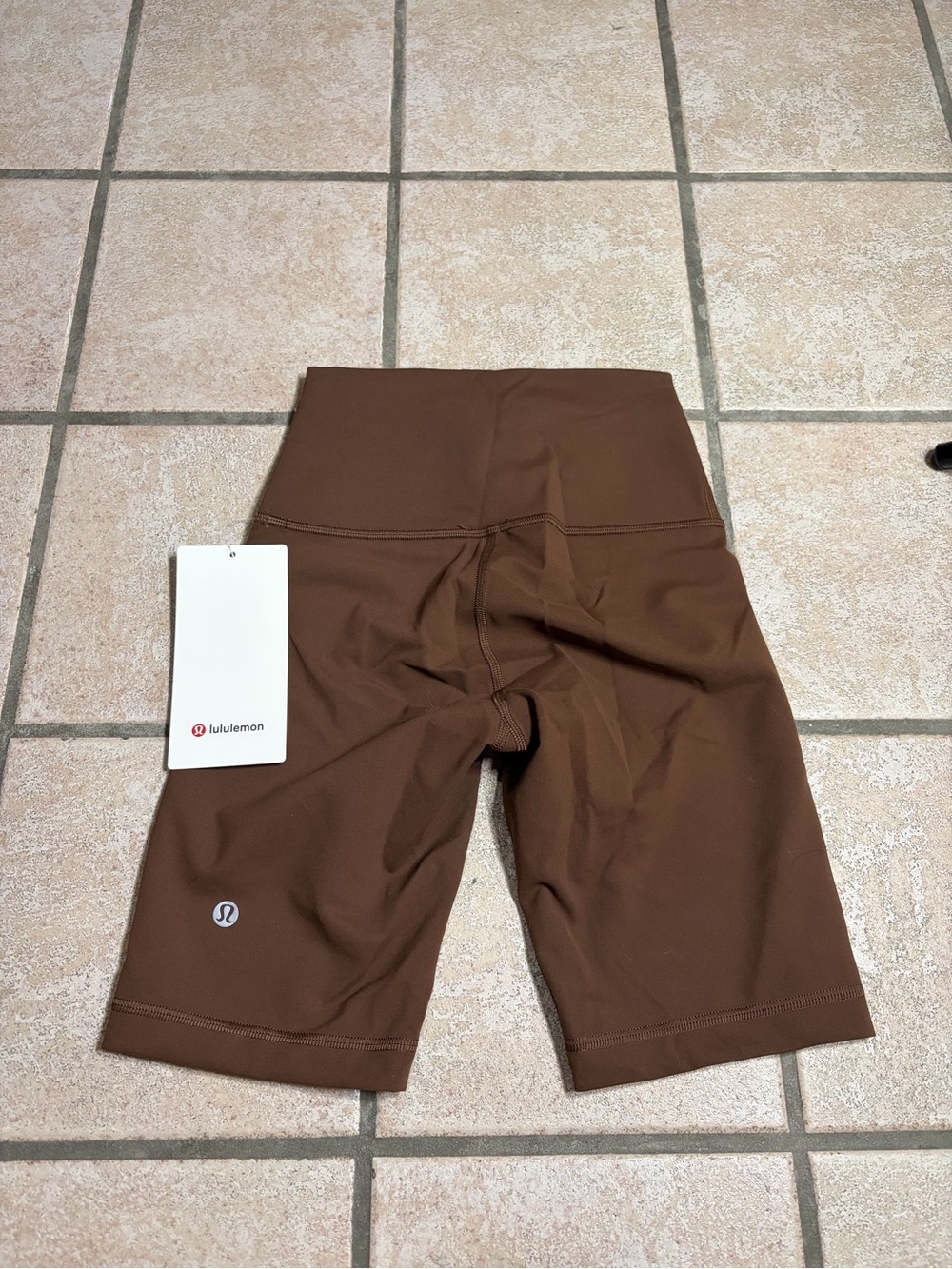 NWT Lululemon Wunder Train High Rise Short 8" (Java) Size 2 - Picture 7 of 7